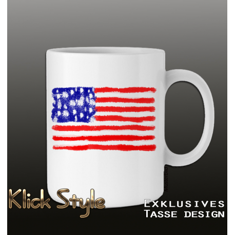 Tasse Splash-Flag USA