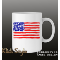 Tasse Splash-Flag USA