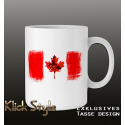 Tasse Splash-Flag Kanada