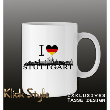 Tasse "Ich liebe Stuttgart"