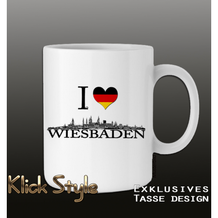 Tasse "Ich liebe Wiesbaden"