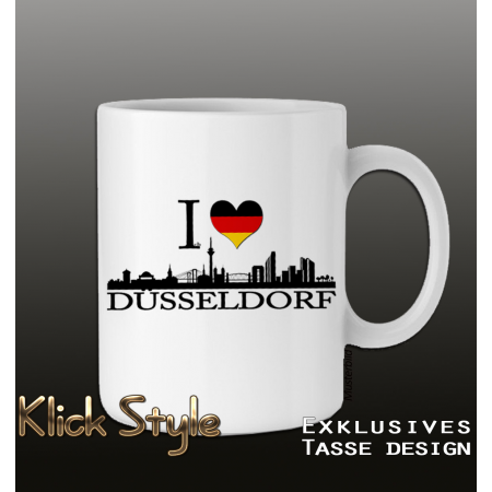 Tasse "Ich liebe Düsseldorf"