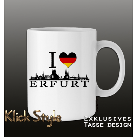 Tasse "Ich liebe Erfurt"