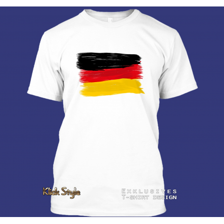 T-Shirt "Splash-Flag Deutschland"