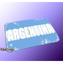 Mousepad Wort auf Flagge "Argentina"