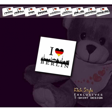 Teddy "Ich liebe Berlin"